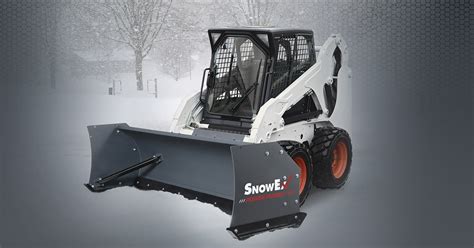 skid steer plow conversion|snowex plows for skid steers.